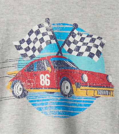 Baby & Toddler Boys Checkered Flag Long Sleeve T-Shirt