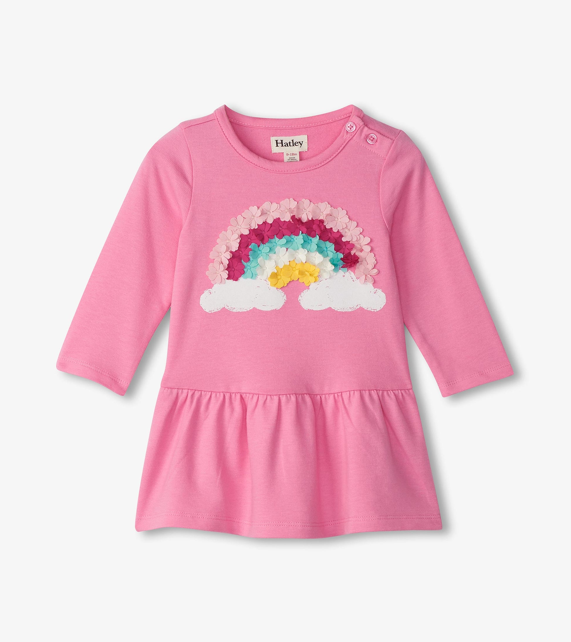 Baby & Toddler Girls Rainbow Cloud Flounce Skirt Dress Baby & Toddler Girls Rainbow Cloud Flounce Skirt Dress