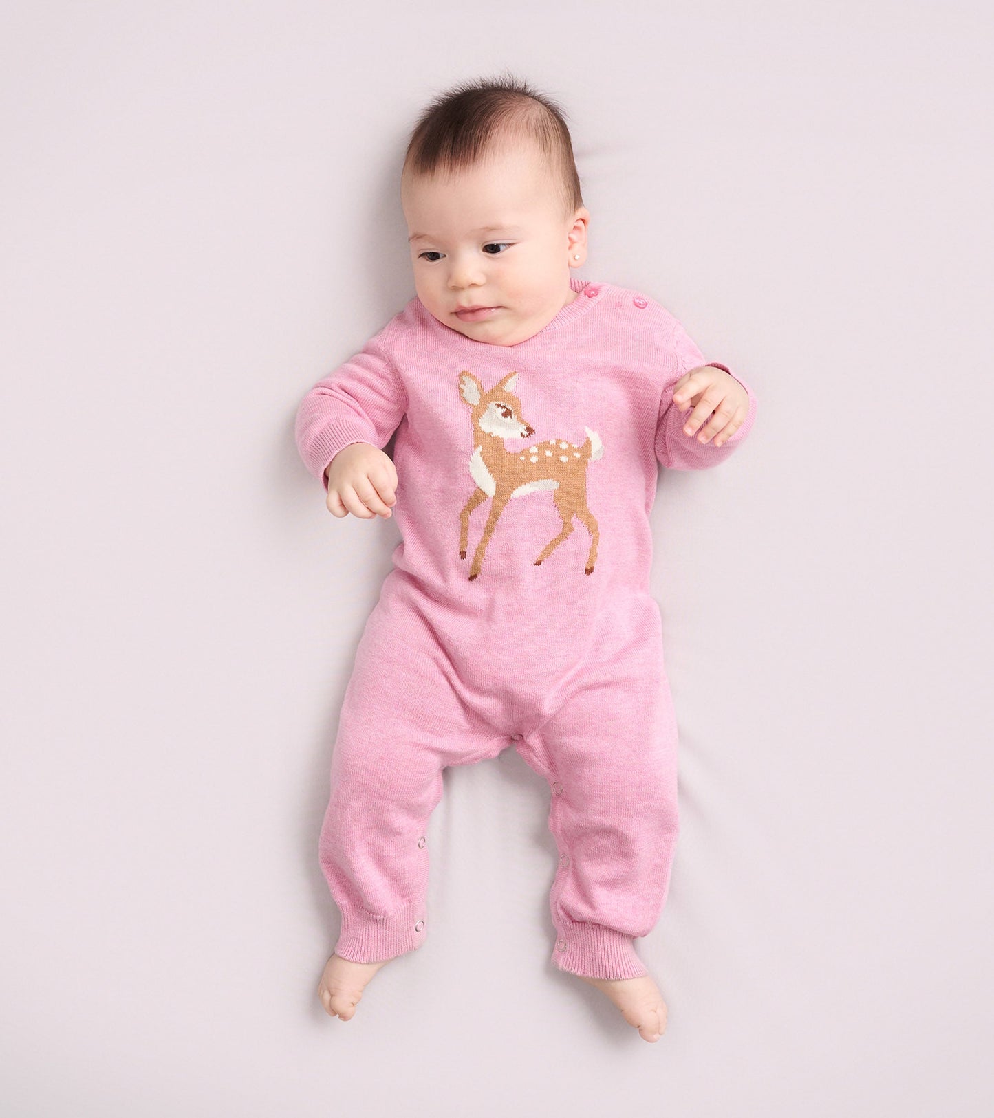 Baby Girls Baby Doe Sweater Romper