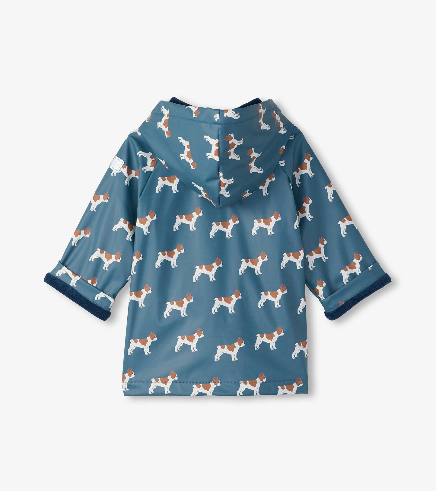 Baby & Toddler Boys French Bulldogs Button-Up Rain Jacket