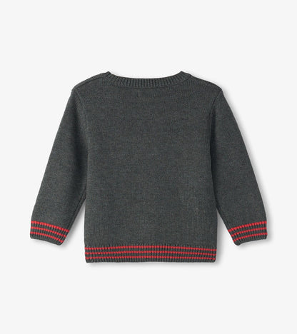 Baby & Toddler Boys Guitar Crew Neck Knit Sweater