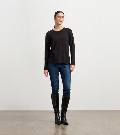Chantel Pullover - Black Caviar