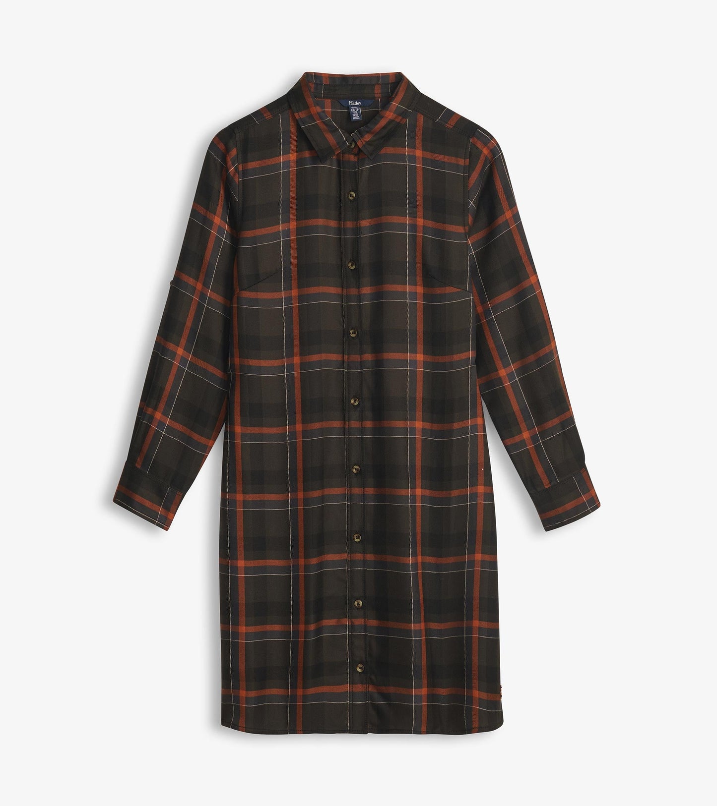 Cara Shirt Dress - Autumn Plaid