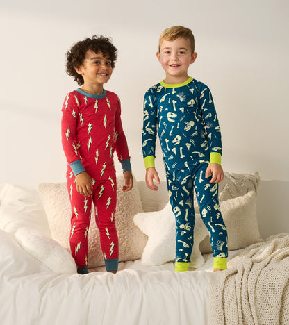 Boys Cool Bolts Pajama Set