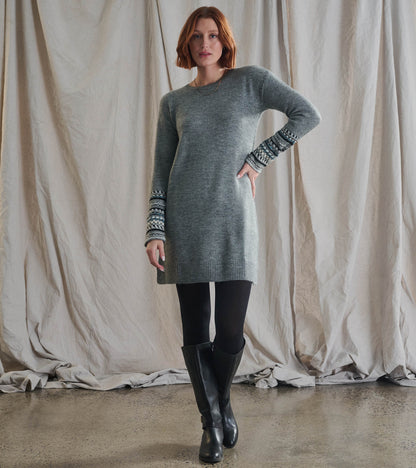 Sadie Sweater Dress - Charcoal Heather