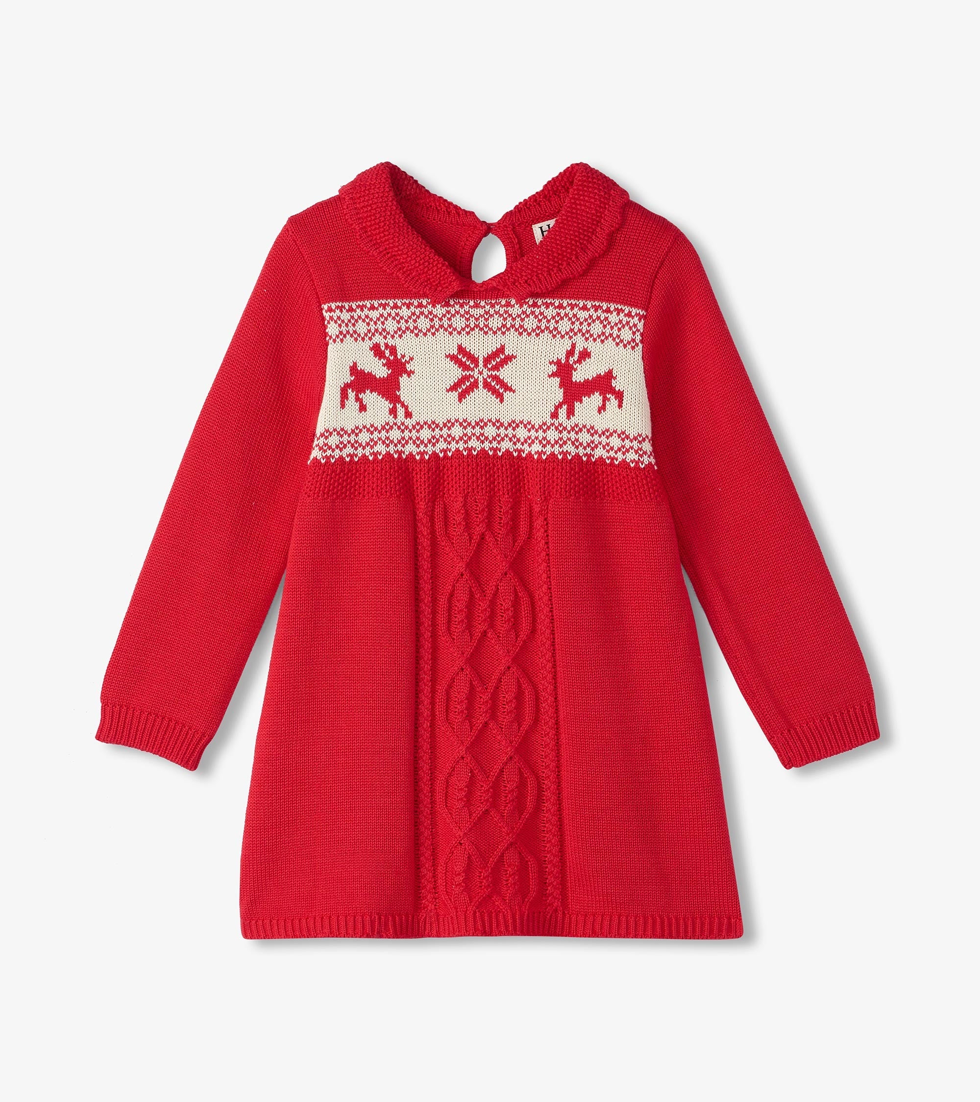 Girls holiday sweater dress best sale