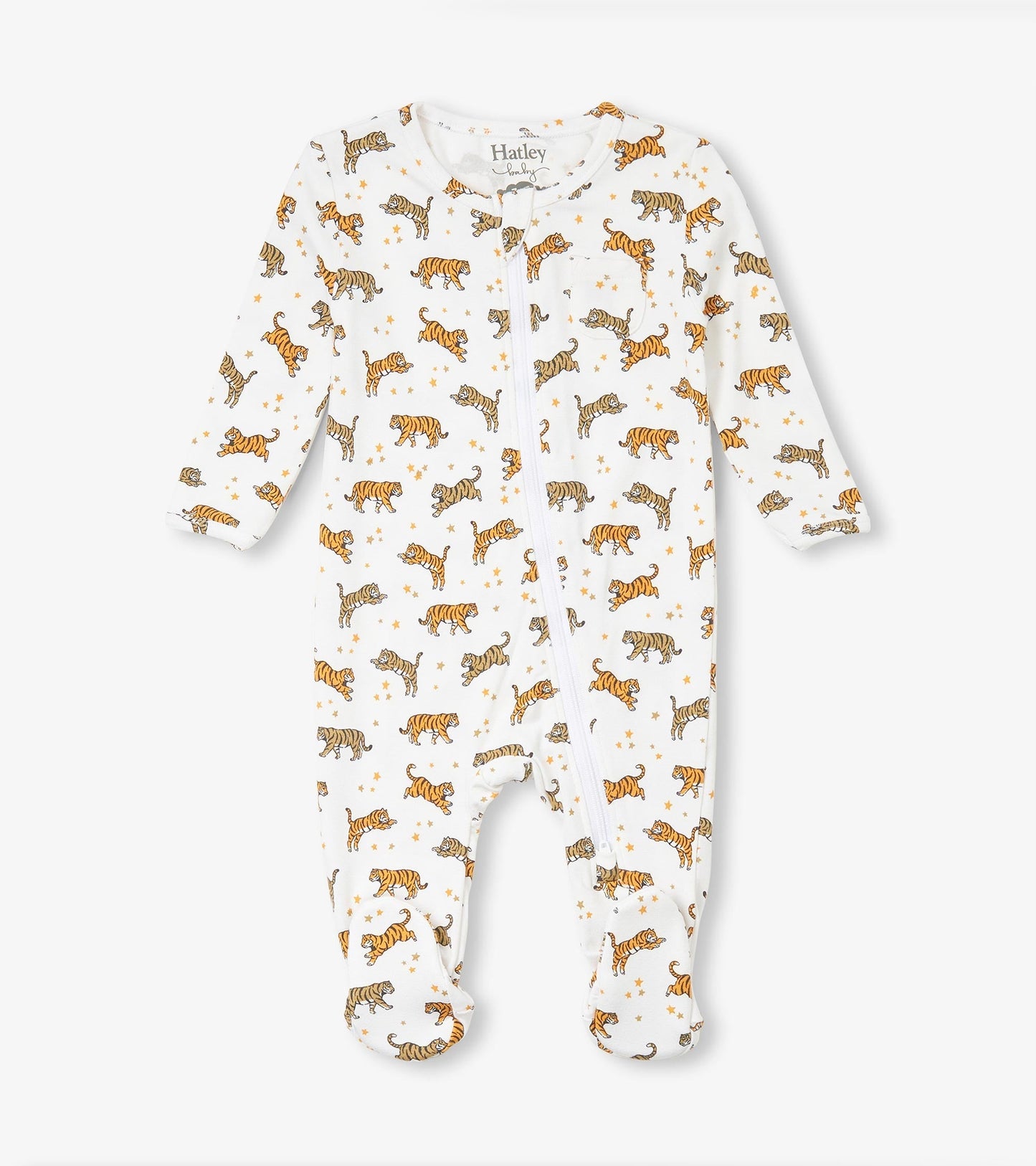 Baby Boys Celestial Tigers Bamboo Sleeper