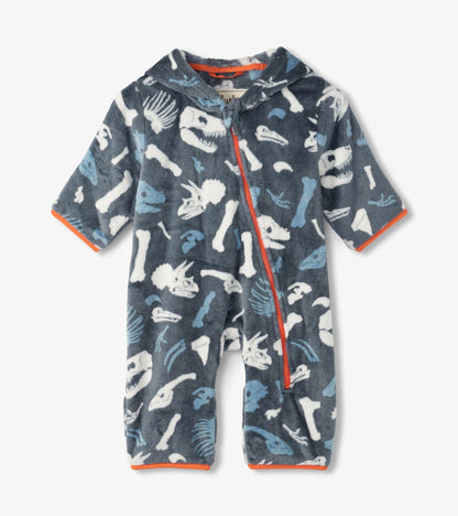 Baby Boys Dino Fossils Fleece Suit