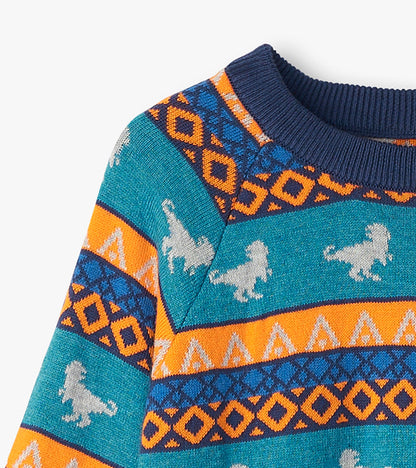 Boys Dinosaur Sweater