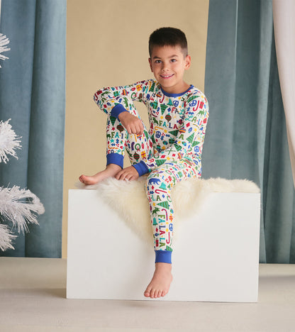 Boys Blue Falala Pajama Set