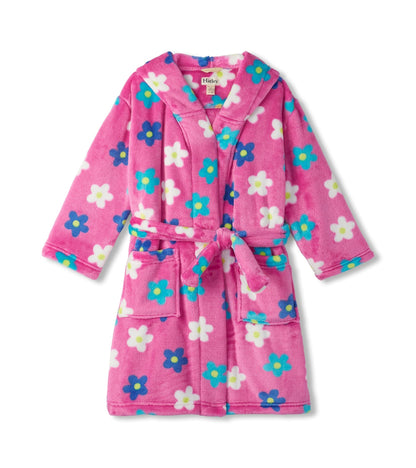 Baby Girls Daisies Fleece Robe