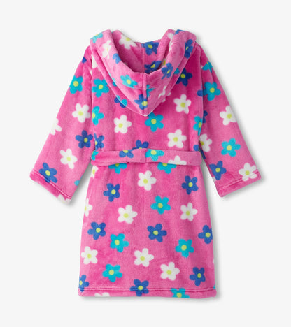 Baby Girls Daisies Fleece Robe