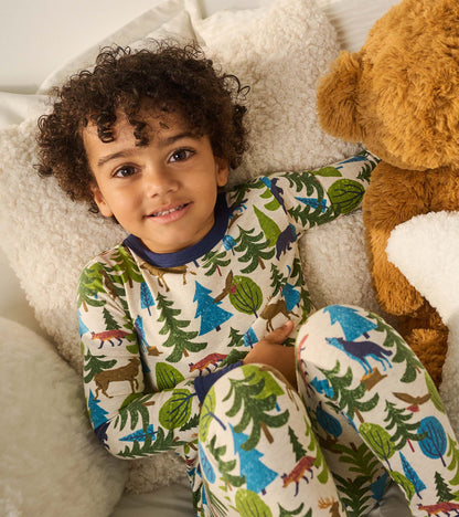 Boys Forest Scene Pajama Set