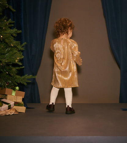 Baby & Toddler Gold Metallic Special Dress