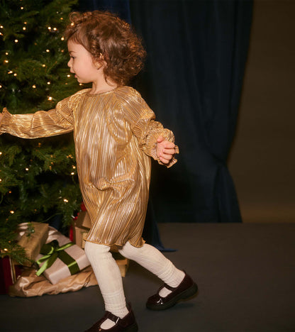 Baby & Toddler Gold Metallic Special Dress