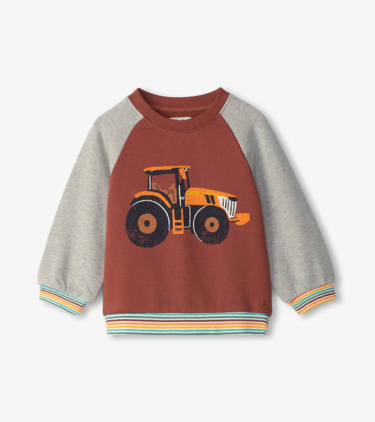 Baby & Toddler Boys Tractor Pullover Sweatshirt