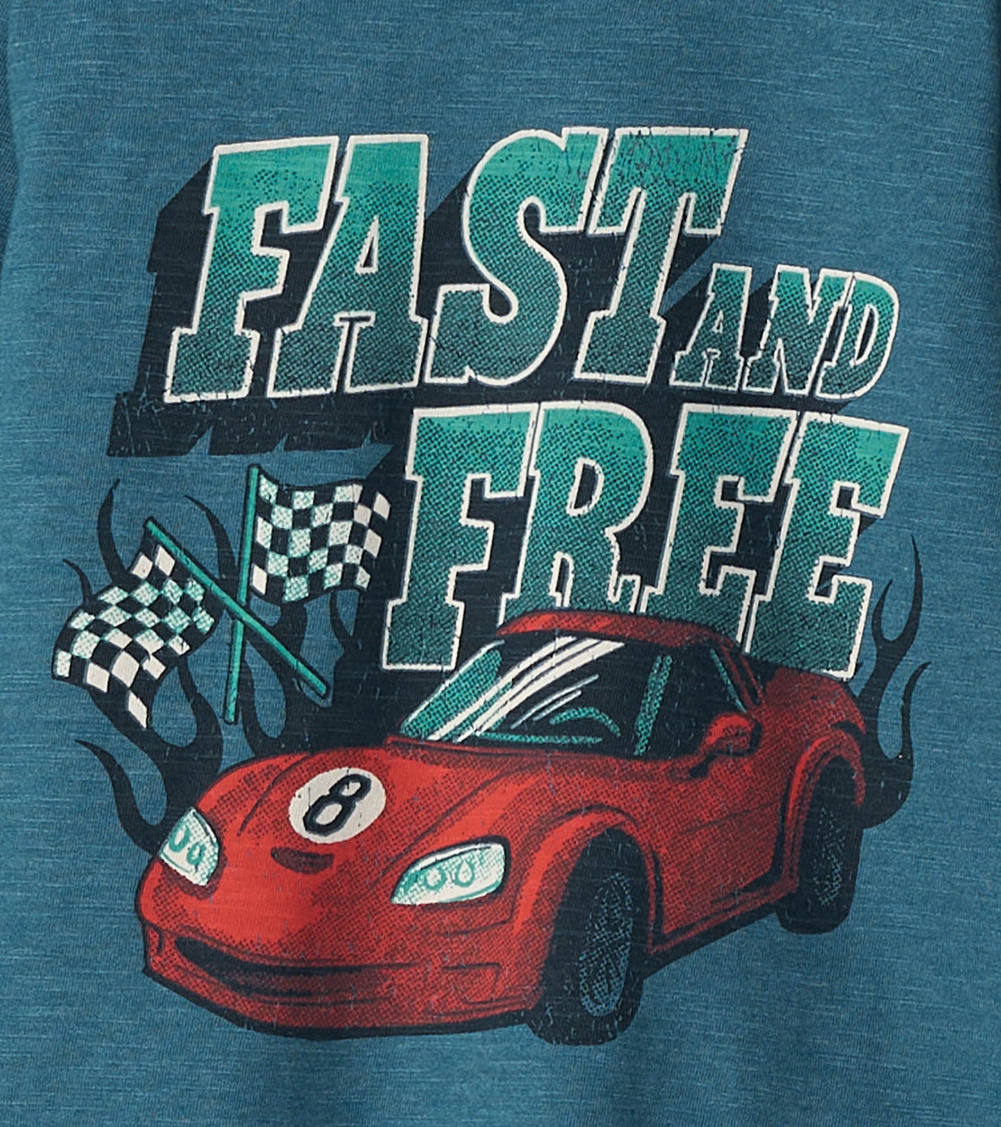 Boys Fast & Free Long Sleeve T-Shirt