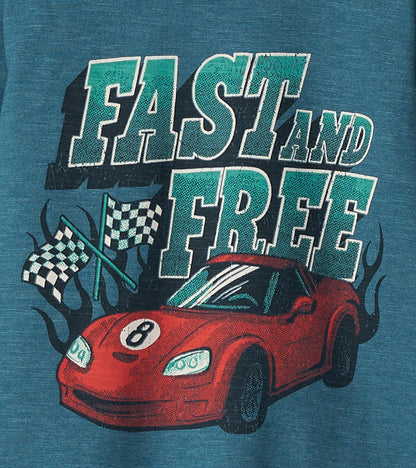 Boys Fast & Free Long Sleeve T-Shirt