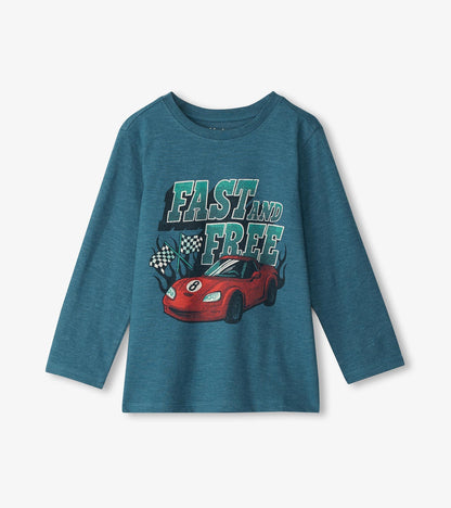 Boys Fast & Free Long Sleeve T-Shirt