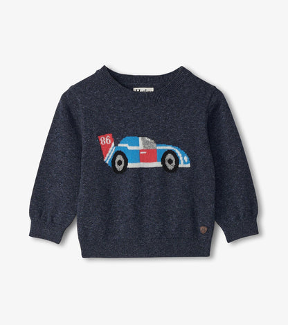 Baby & Toddler Boys Racecar Crew Neck Sweater