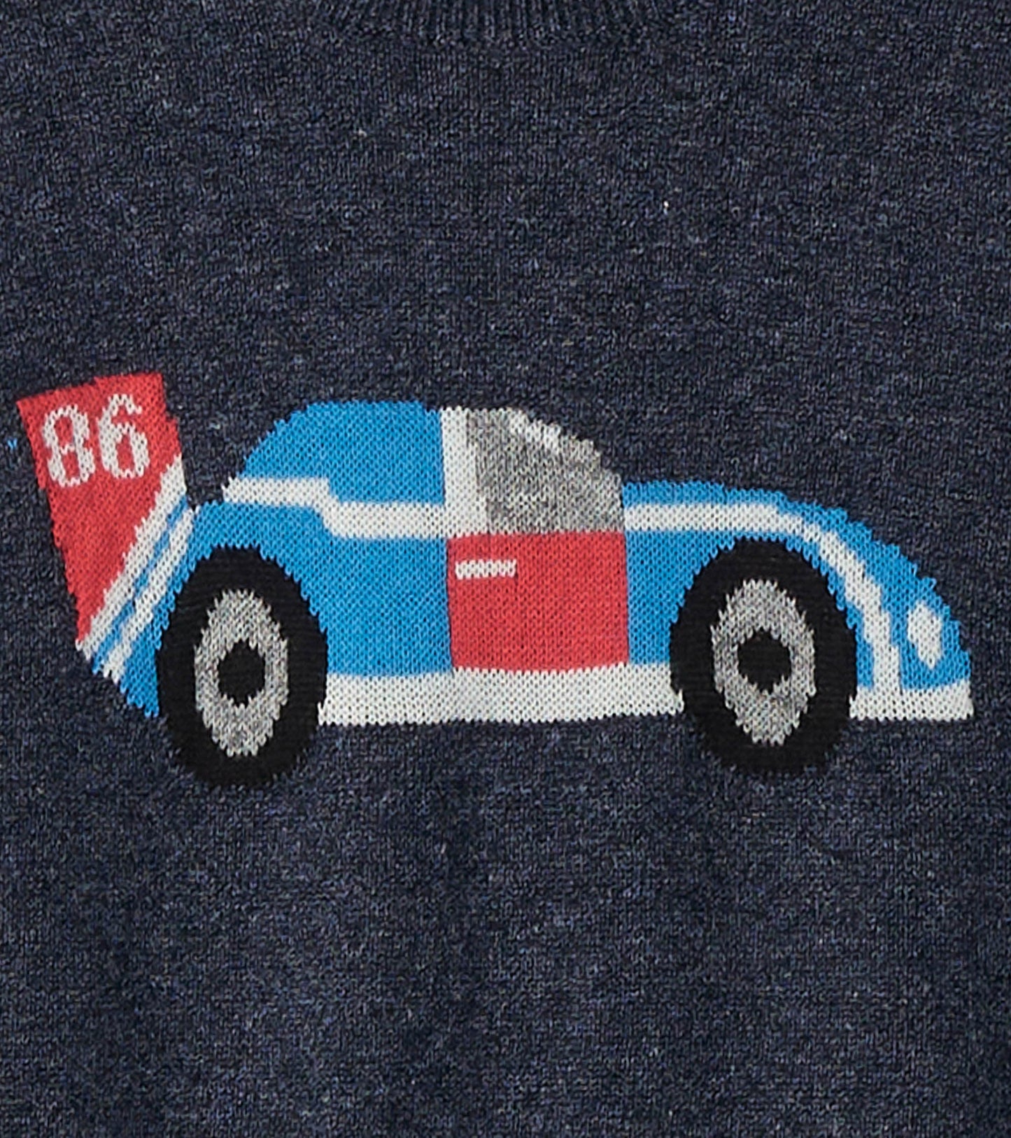 Baby & Toddler Boys Racecar Crew Neck Sweater