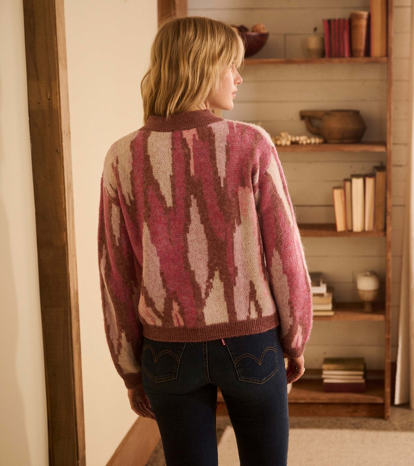 Carmi Pullover - Russet Ikat