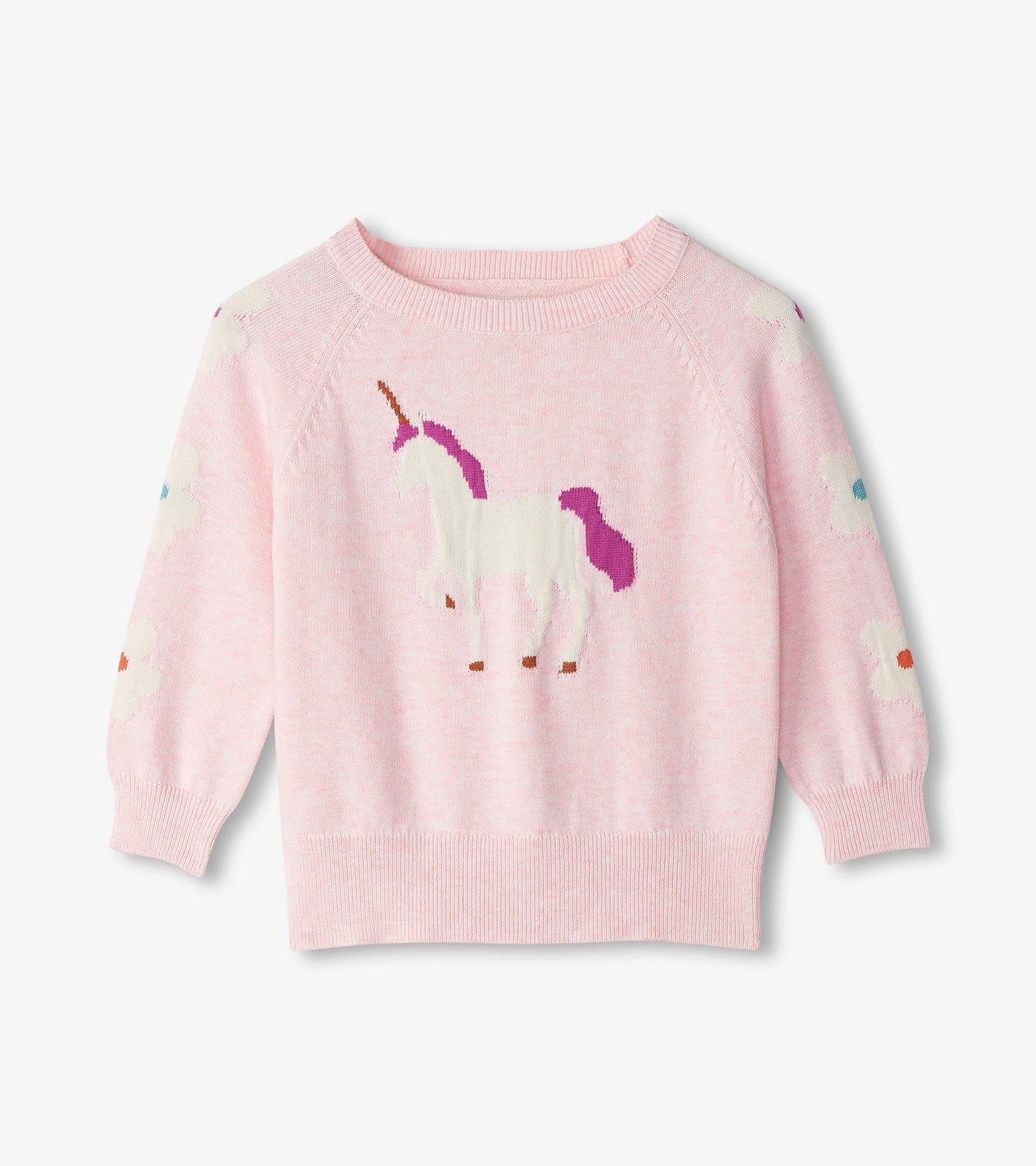 Baby & Toddler Girls Fall Unicorns Sweater