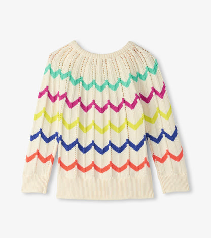 Girls Rainbow Sweater