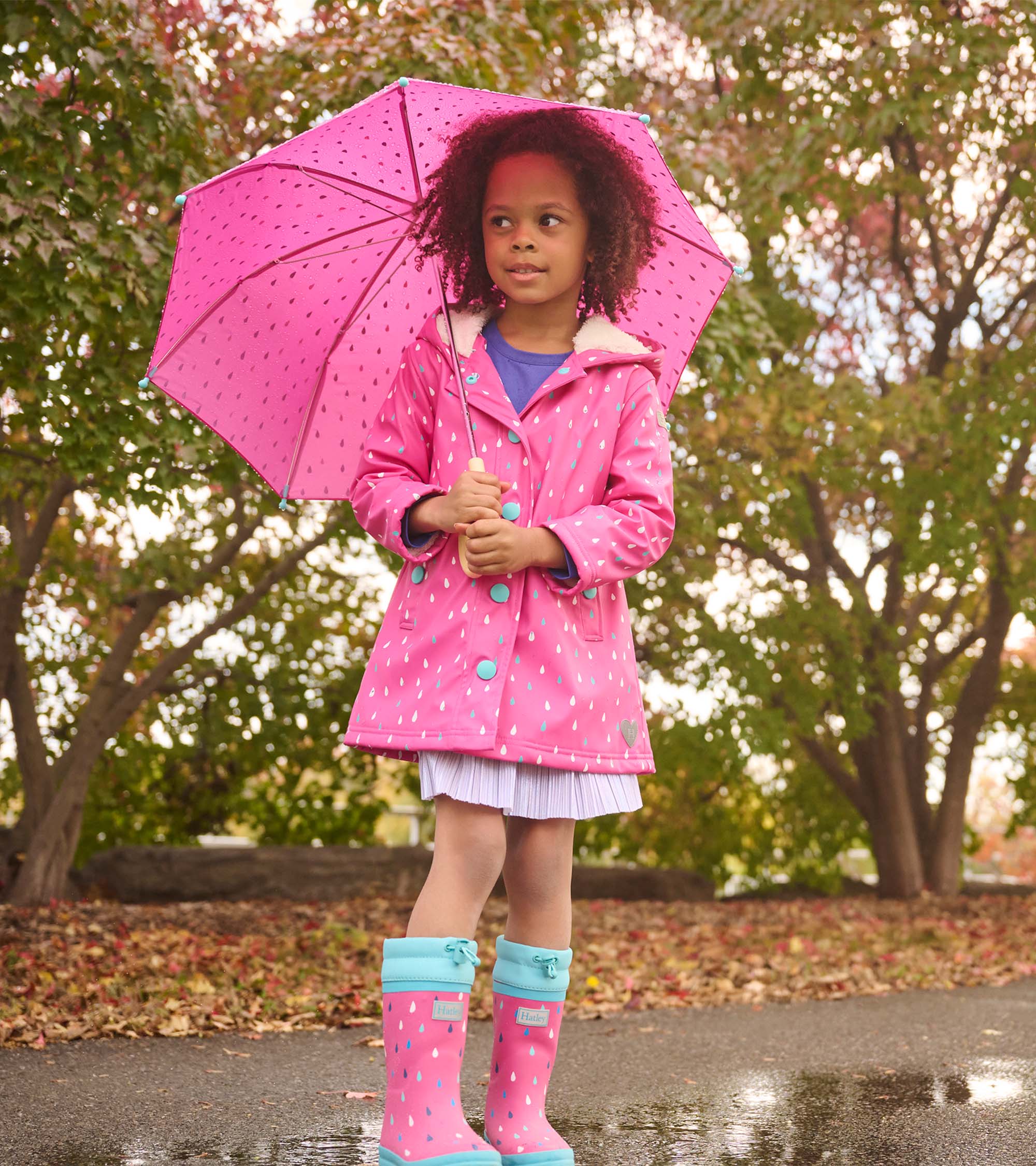 Tiny Drops Colour Changing Umbrella