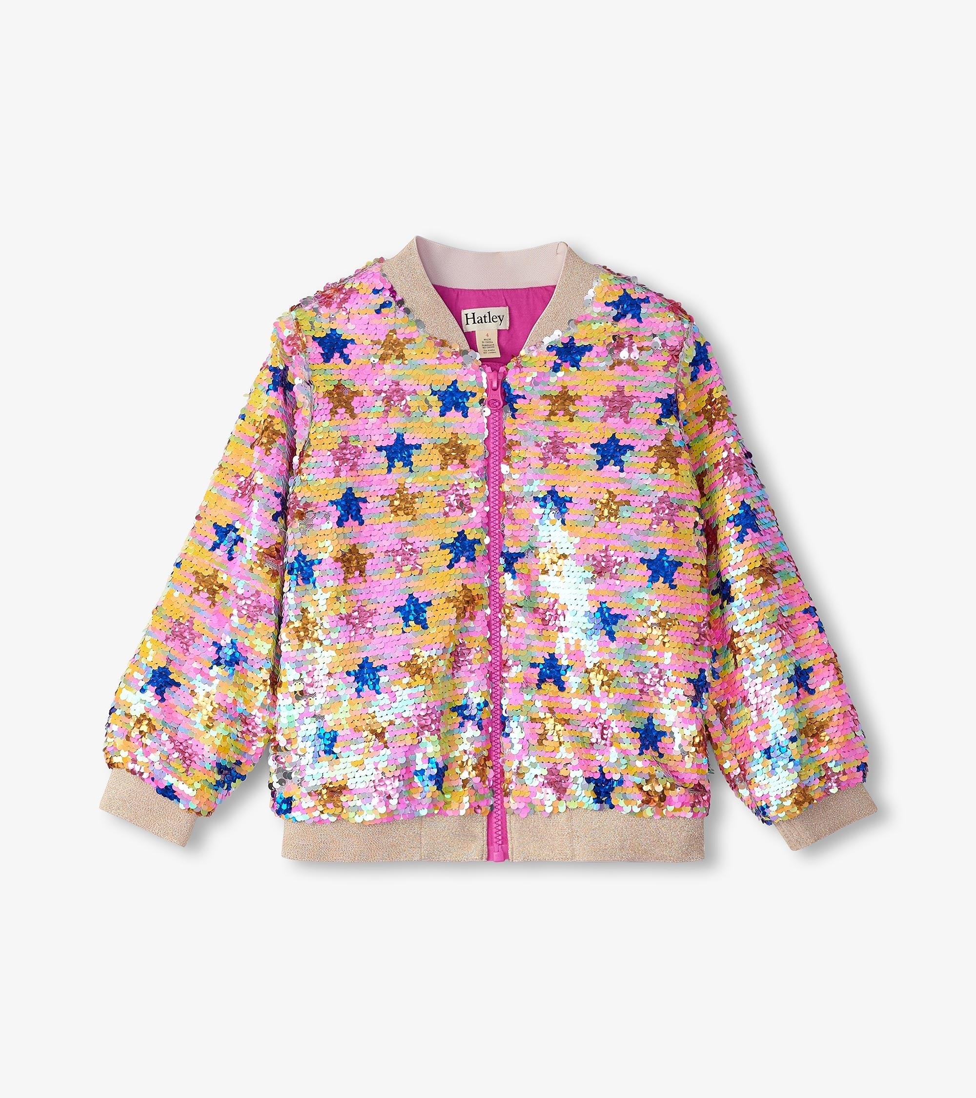 Girls sparkly jacket best sale