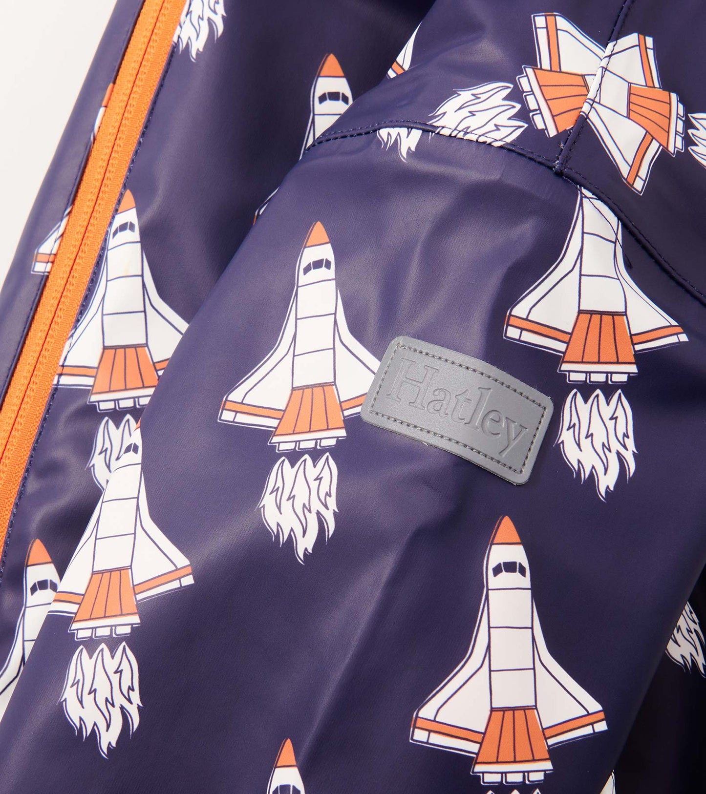 Baby Boys Space Shuttles Rain Suit