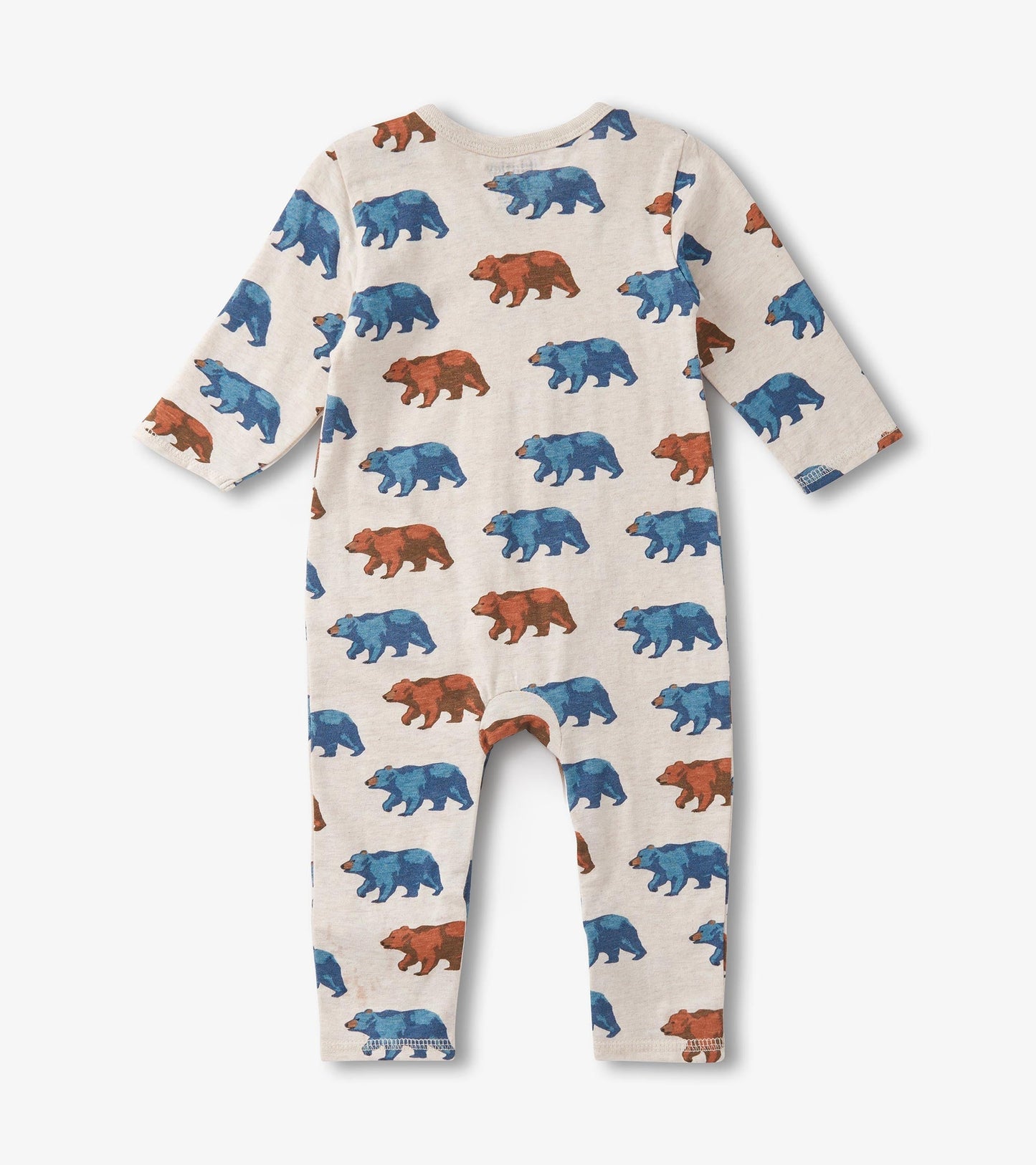 Baby Boys Bluestone Bears Long Sleeve Romper