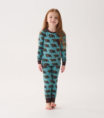 Kids Bears Bamboo Pajama Set