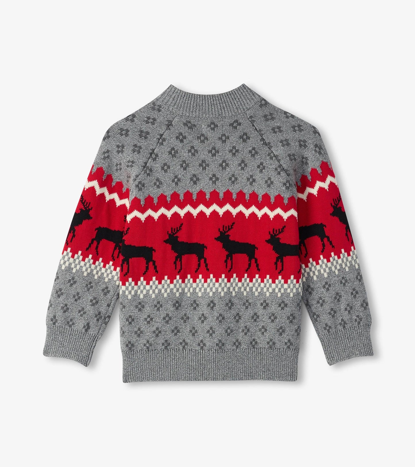 Boys Winter Elks Mockneck Sweater