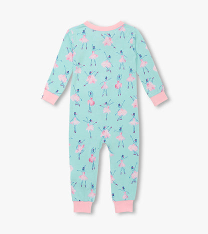 Baby Girls Ballet School Bamboo Sleeper