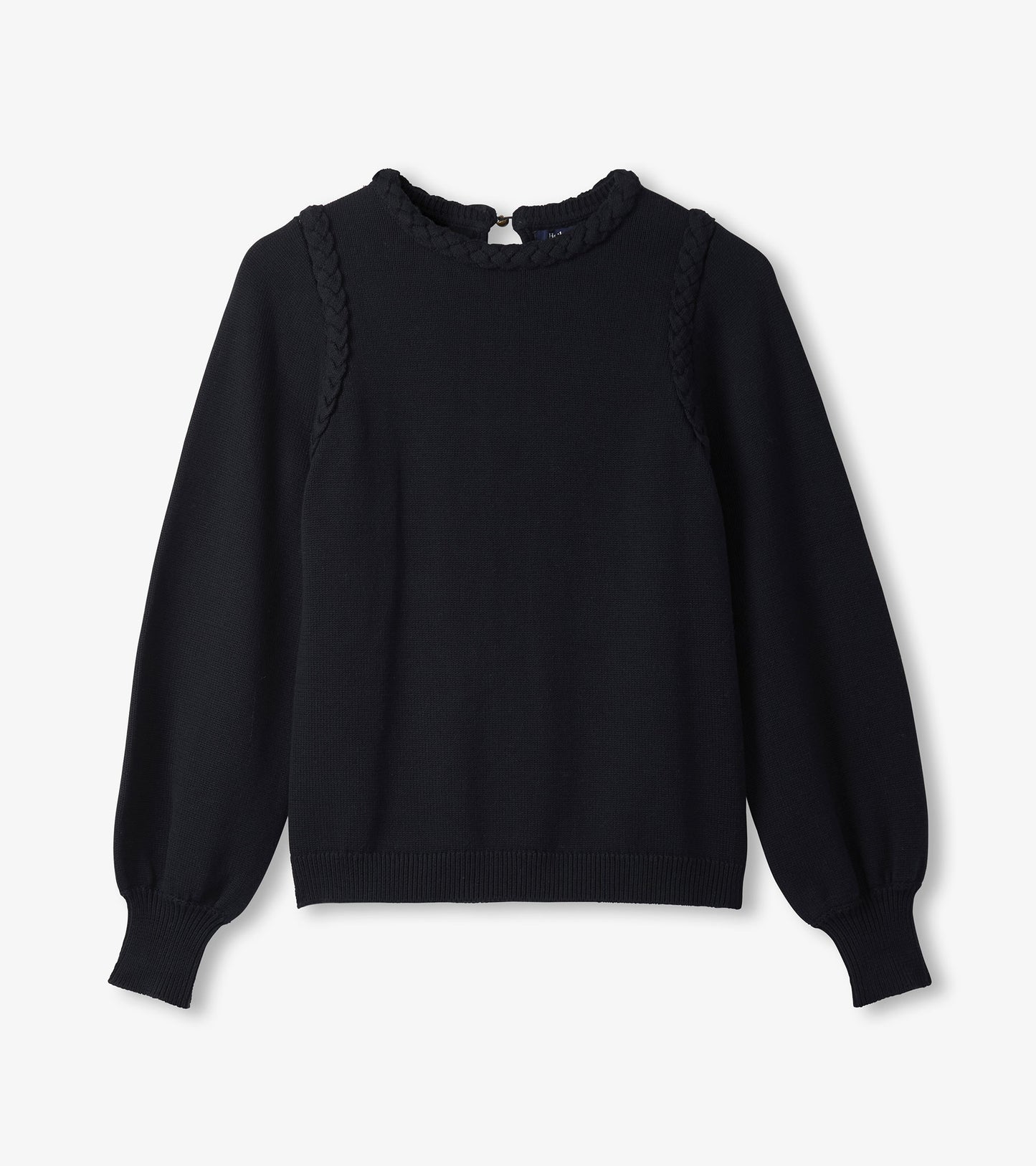 Braided Sweater - Black