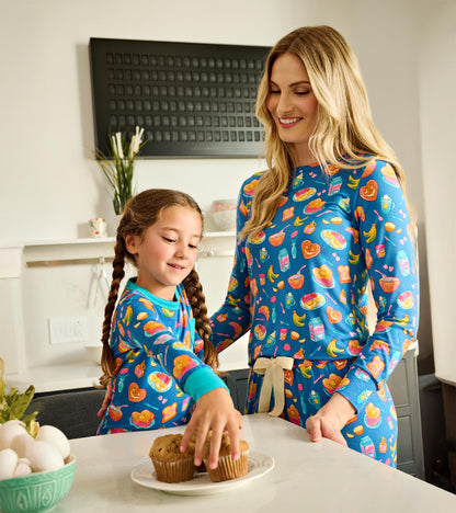 Women's Breakfast Bamboo Pajama Set