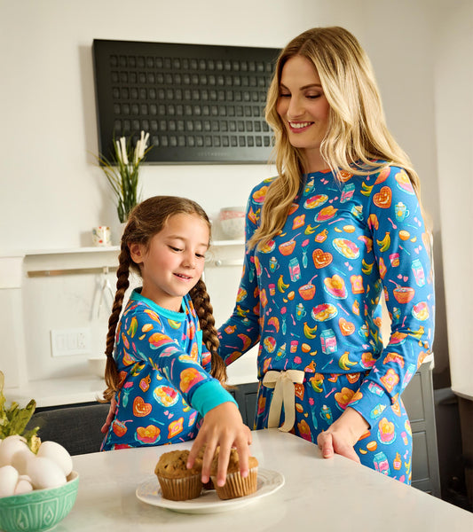 Women's Breakfast Bamboo Pajama Set