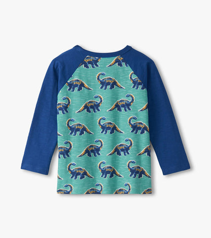Baby & Toddler Boys Dino Glow Raglan Lounge Set