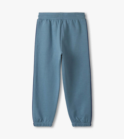 Boys Blue Stone Baggy Track Pants