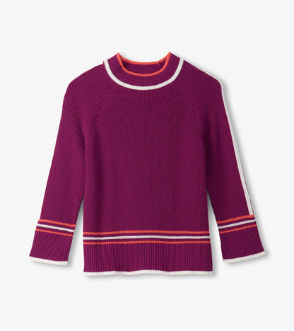 Raglan Pullover - Crushed Grape