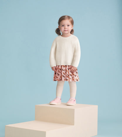 Baby & Toddler Girls Tinsel Horses Mixed Media Sweater Dress 6-9M