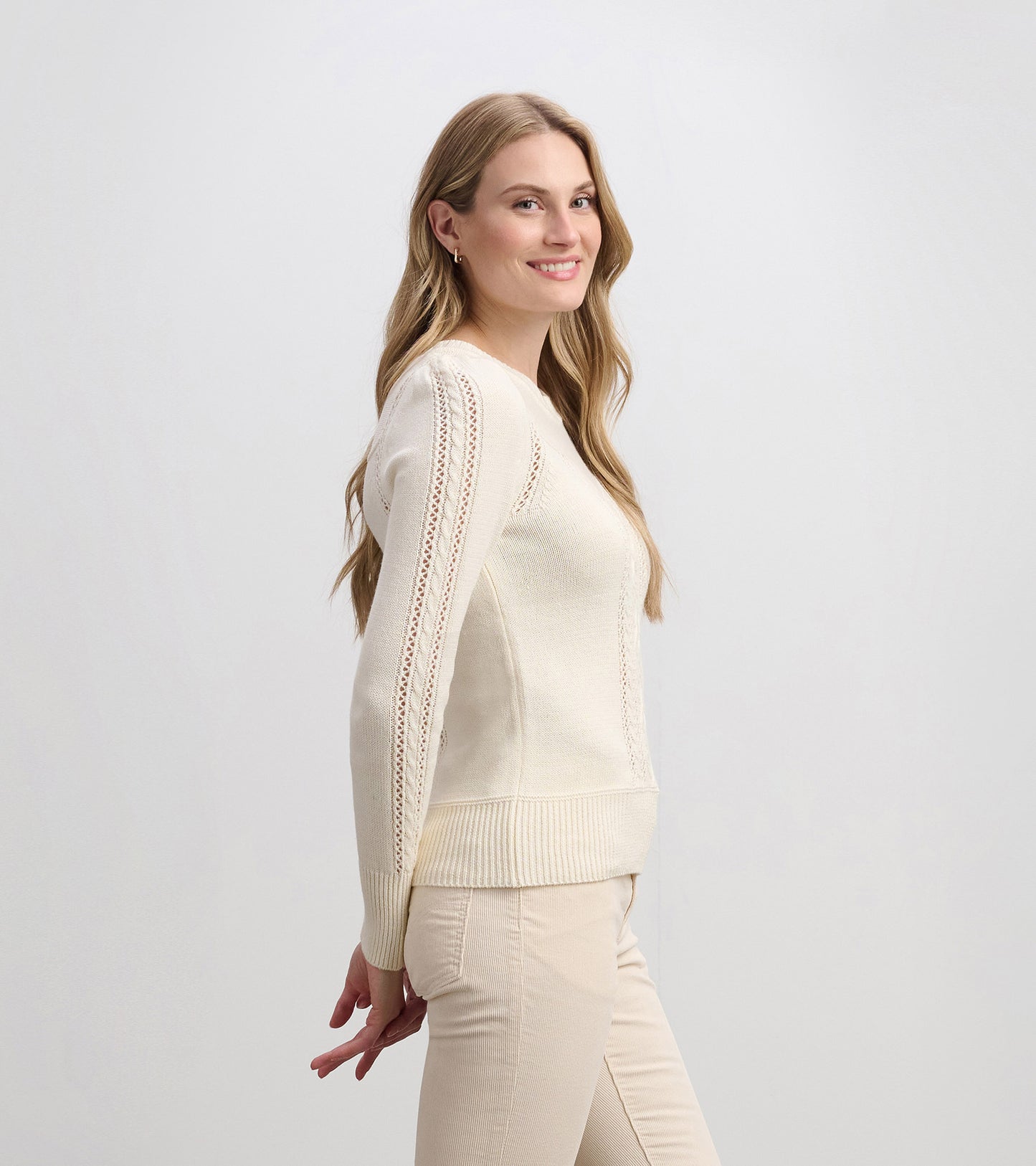 Phoebe Sweater - Cream
