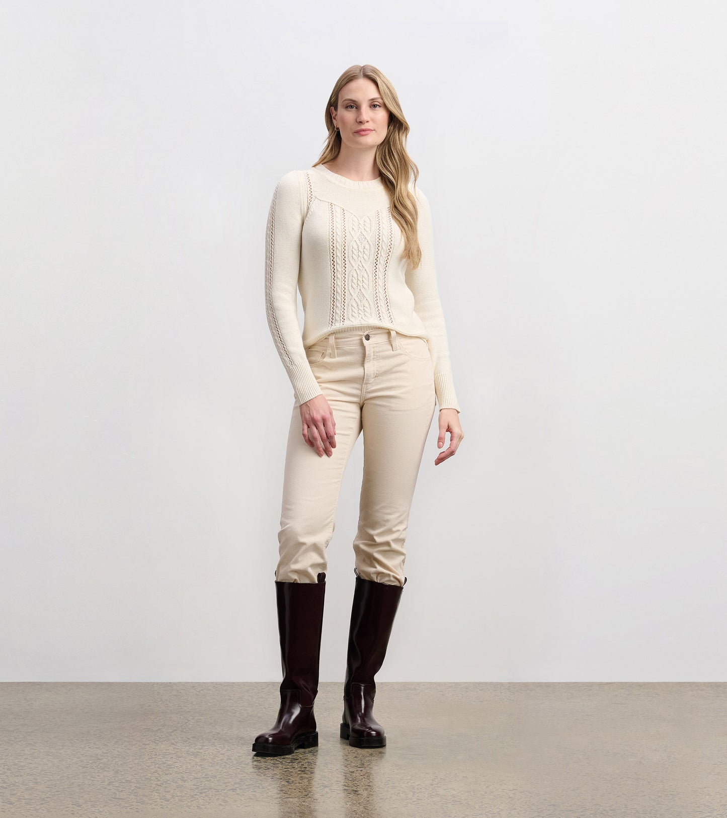 Phoebe Sweater - Cream