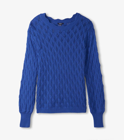 Iris Sweater - Denim Blue
