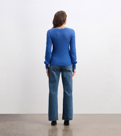 Iris Sweater - Denim Blue