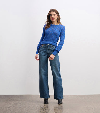 Iris Sweater - Denim Blue