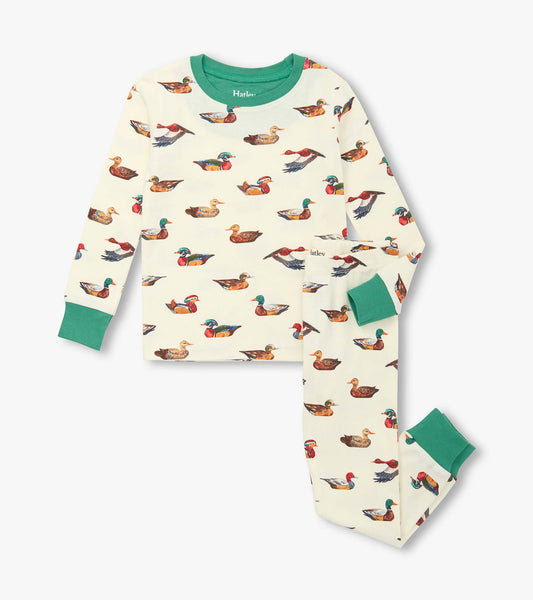 Boys Duck Decoys Cotton Pajama Set