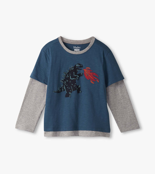 Boys Monster Fooler Long Sleeve T-Shirt