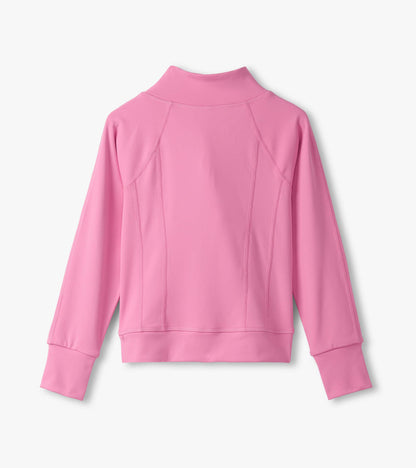 Girls Fuchsia Pink Active Jacket